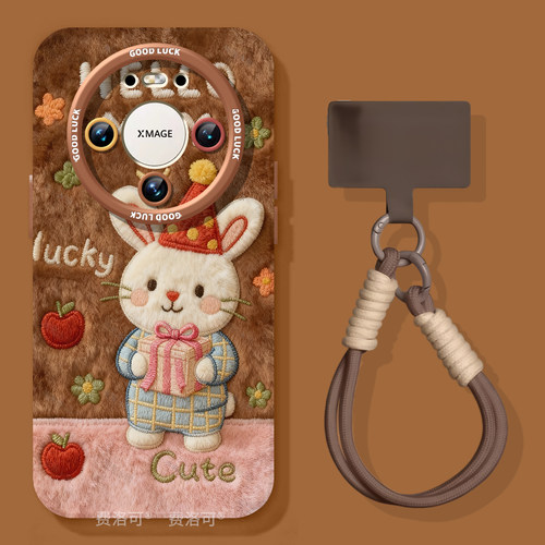 美拉德兔适用华为mate80pro手机壳mate80的新款套m80系列硅胶pro+保护mete80十圣诞防摔mata80高级感八十mt