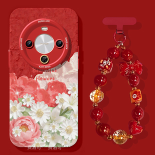 油画云朵集合适用华为畅享70x硅胶手机壳畅享70新年60新款 70pro小众保护壳Hi畅享80pro女生80防摔70s高颜值