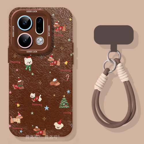 星星狗狗适用oppofindx9手机壳女findx9pro高级感findx8ultra全包8s男款x8por小众外壳x7挂绳0pp0软8pro新款