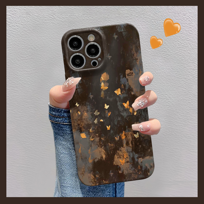 橙黄星空适用于苹果华为vivo小米oppo红米荣耀一加iPhone16手机壳15promax菲林14夏日i13新款12男女mate70pro