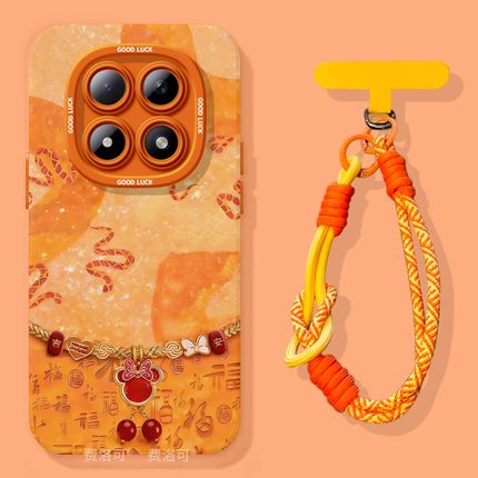 卡通米妮适用红米turbo4pro手机壳note13新款note15pro全包12防摔turbo3软10外壳8的7redminote9小米高级好看