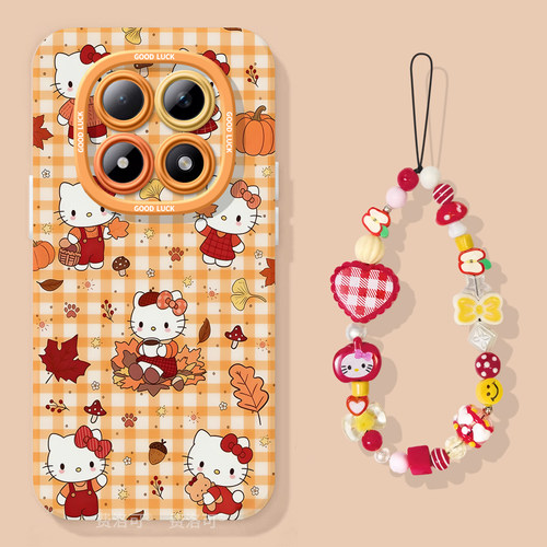 枫夜猫咪适用红米turbo4pro手机壳note13新款note15pro全包12防摔turbo3软10外壳8的7redminote9小米高级好看