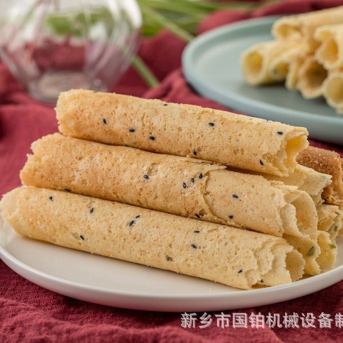 休闲副食加工设备 鸡蛋卷机器饼干生产线蛋酥卷制作技术配方,清洗/食品/商业设备,炸炉/油炸机,淘宝优惠券,粉丝福利购,淘宝优惠卷