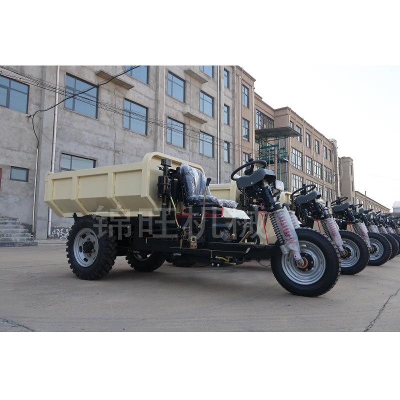 厂家直供柴油三轮车 矿用井下运输农用车 大载重液压自卸工程车