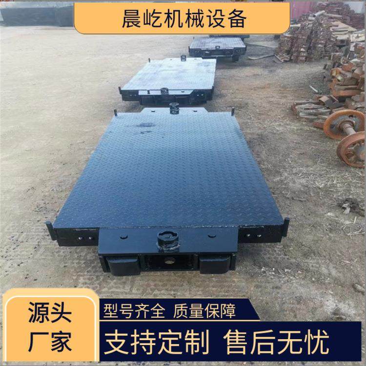 厂家出售10吨矿用平板运输车 用平板车 600轨距煤矿平板车