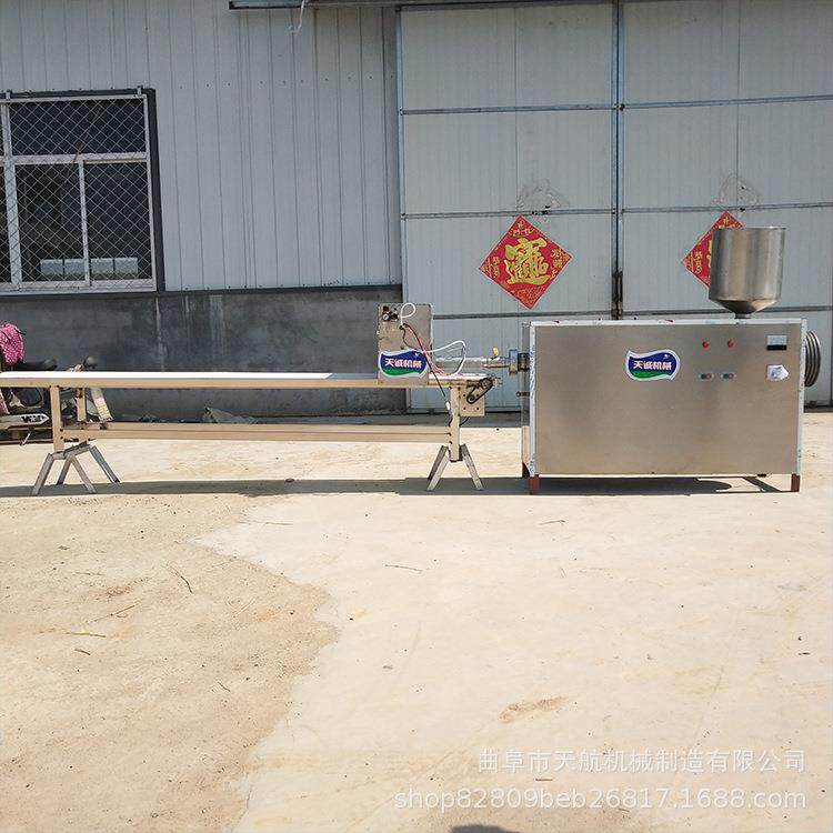 THC-60自熟虾片机 水晶片机 小粉皮机送技术