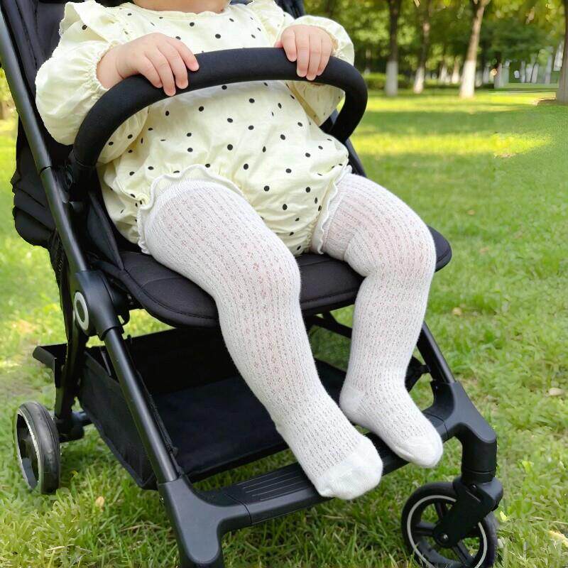 【夏日外出神器】婴儿防蚊袜夏薄款网眼宝宝袜子长筒过膝袜不勒腿