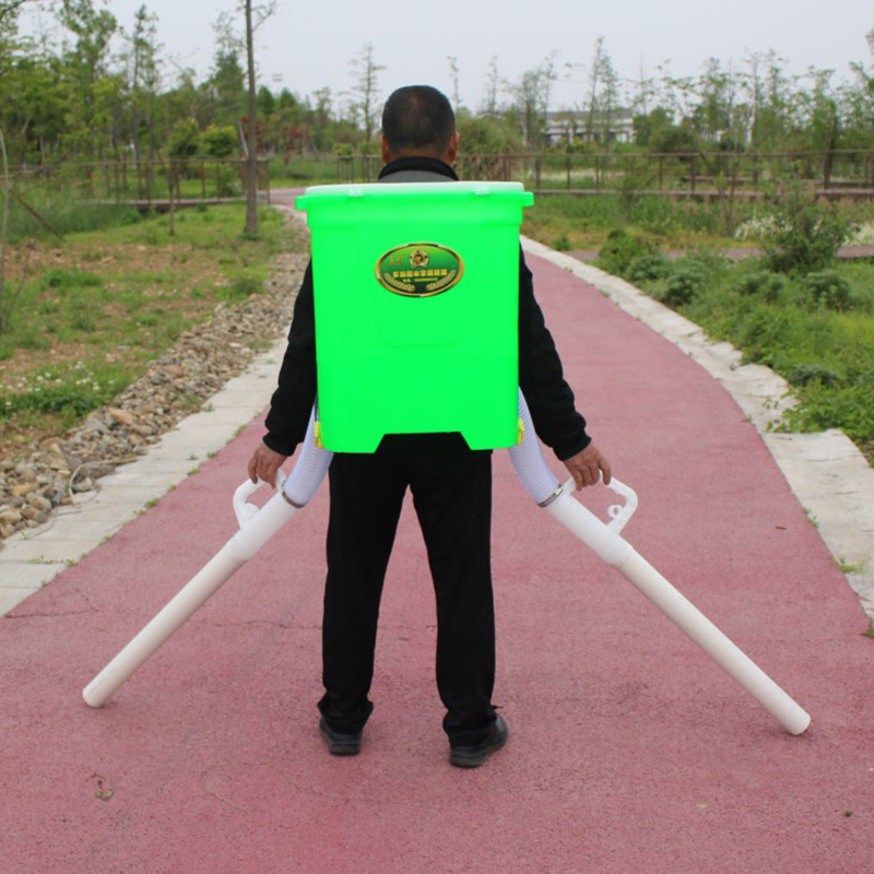 农用多功能双管j下肥玉米撒肥料施肥神器机果树械追肥器硬地下工