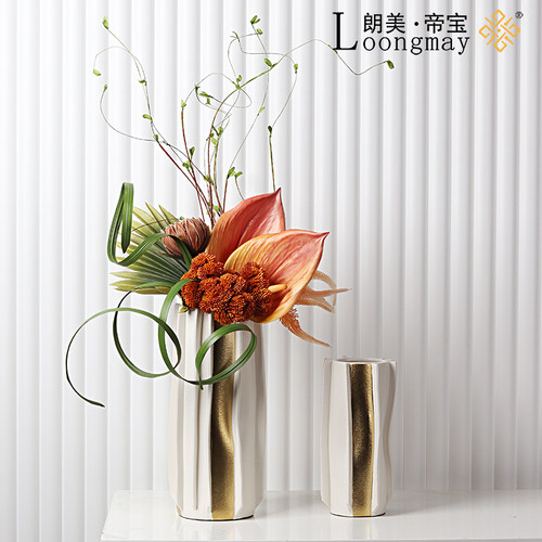 现代创意器仿真干水培瓶家居玄关装饰工艺品