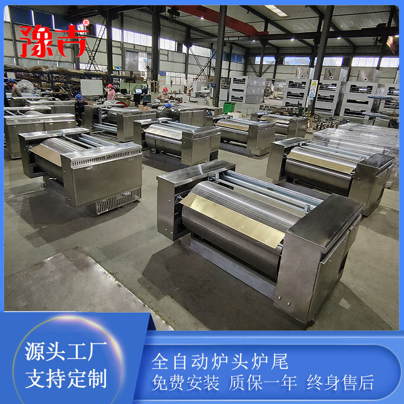 豫吉食品机械碱水面包丁生产线烘烤设备烤炉炉头炉尾