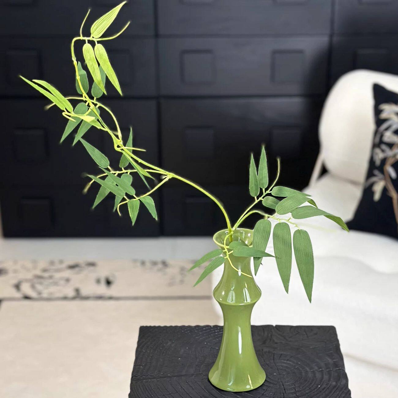 竹子花瓶富贵竹文竹仿真绿植