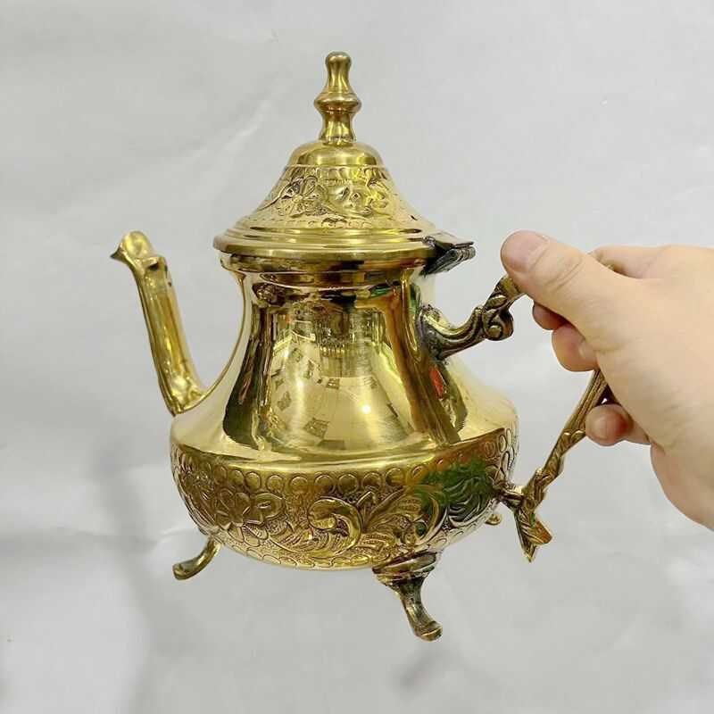 铜茶壶奶茶壶巴基斯坦铜手工艺纯铜壶铜茶M壶茶具喝水壶泡茶煮茶,餐饮具,茶壶,淘宝优惠券,粉丝福利购,淘宝优惠卷
