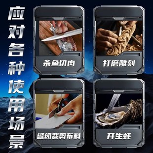 9级钢丝手套防割手套五指6级不锈钢金属K铁丝网防刺防锯防护铁手