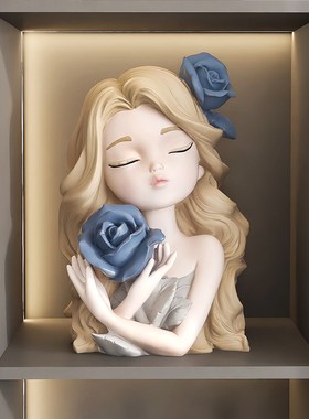 奶油风存钱罐f摆件客厅只进不出大容量高级感儿童房女孩生日礼物