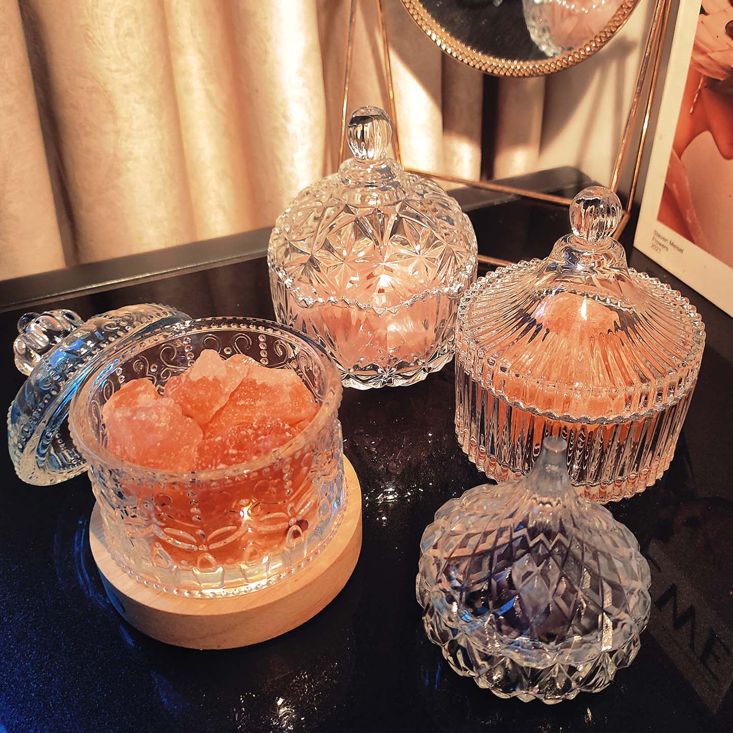 扩香石原石招财水晶石香薰