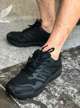 君洛克新款R21016蜘蛛作训鞋低帮透气轻便登山鞋男女通勤训练鞋