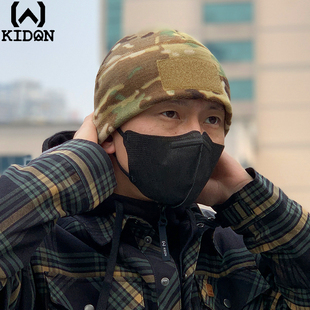KIDON保暖重磅抓绒帽WAC护耳加厚防风保暖防寒滑雪登山头盔内衬帽