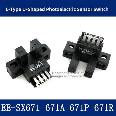 槽式光电开关u形电眼传感器Ee-Sx671 671A 671P Sx671R