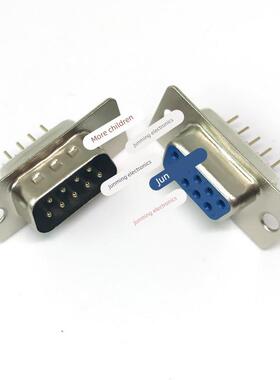 DP9P公母头焊板式/ DB9串口直脚直针180度直插VGA DP-9P金脚