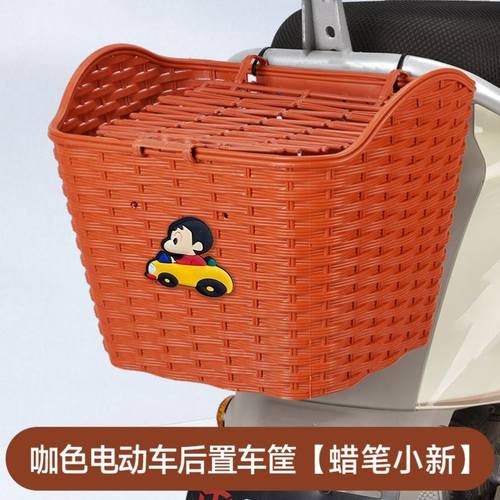 电动车后置车筐电动摩托车后尾挂篮置物神器放书包头盔车篓菜篮子