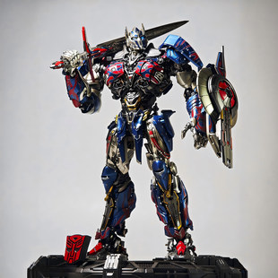 现货正版YOLOPARK变形金刚玩具最后的骑士擎天柱PRO可动拼装手办