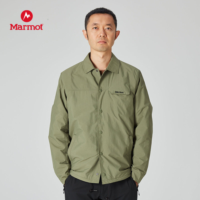 MARMOT土拨鼠男款冈尼森教练夹克