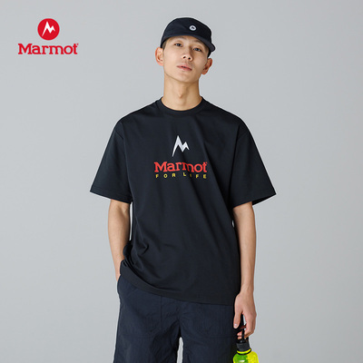 MARMOT土拨鼠男款速干防晒短袖