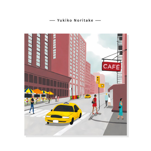 【Yukiko Noritake】法式城市街景插画都市建筑ins艺术复刻挂画芯