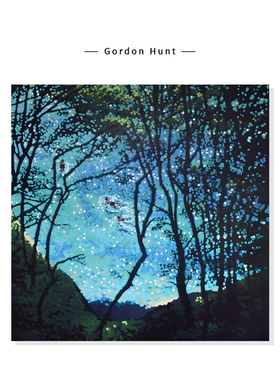 【Gordon Hunt】海洋风景插画蓝色系治愈游泳复刻艺术装饰挂画芯