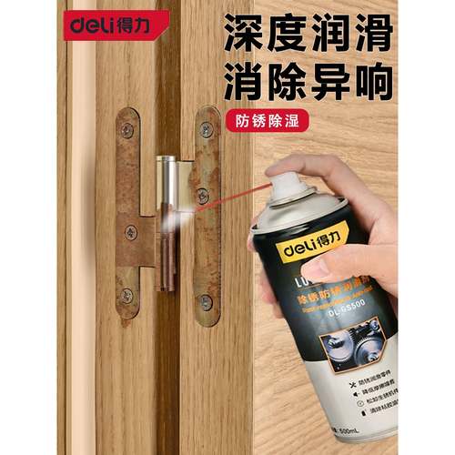 金属防锈油，除锈，消除门窗铰炼和螺丝松动机械的异常噪音