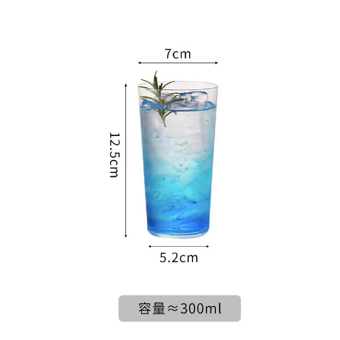 酒吧启航 日式科林杯 超薄柯林杯 嗨棒高球杯 无铅玻璃鸡尾酒杯图片