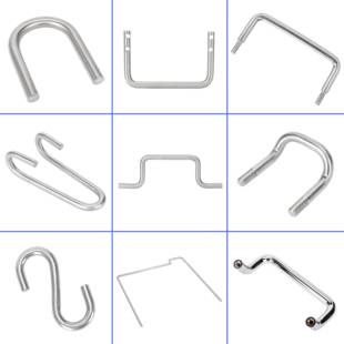 铁棒折弯3 304不锈钢圆棒 16mm来图加工