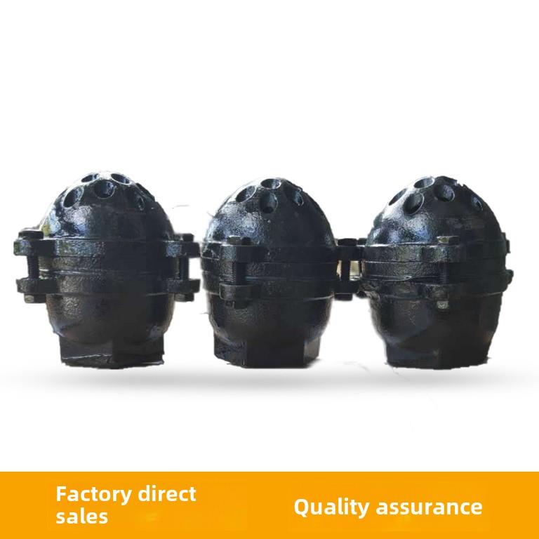 抽水泵底阀 内螺纹丝扣吸水阀 铸铁止回阀DN25 40 50 65 80 100