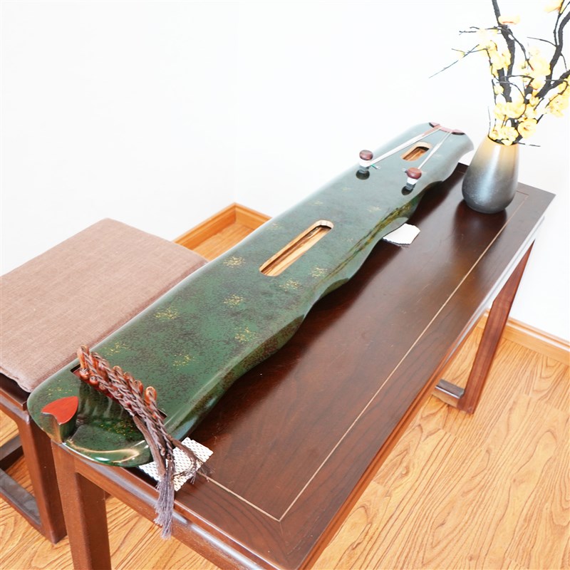 古琴绿蕉叶式生漆专业老杉木入门初学H者演奏级扬州练习纯手工古