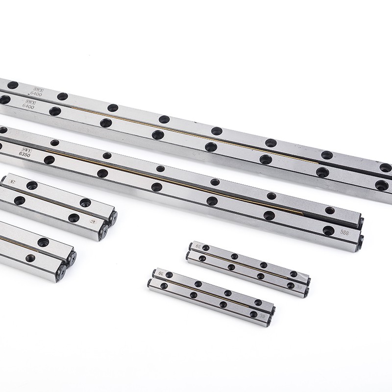 优质滚珠交叉滚子j导轨保持架滑动直线V型火花线轨高精度 侧装普