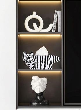 高级感现代极简家居装饰品摆件客厅电视酒柜样板间软装工艺礼品摆