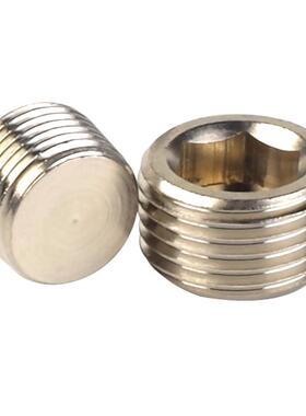 亚德客电磁阀堵头气动接头外内六角阀堵气BZ ABP 01 02 03 04分X-