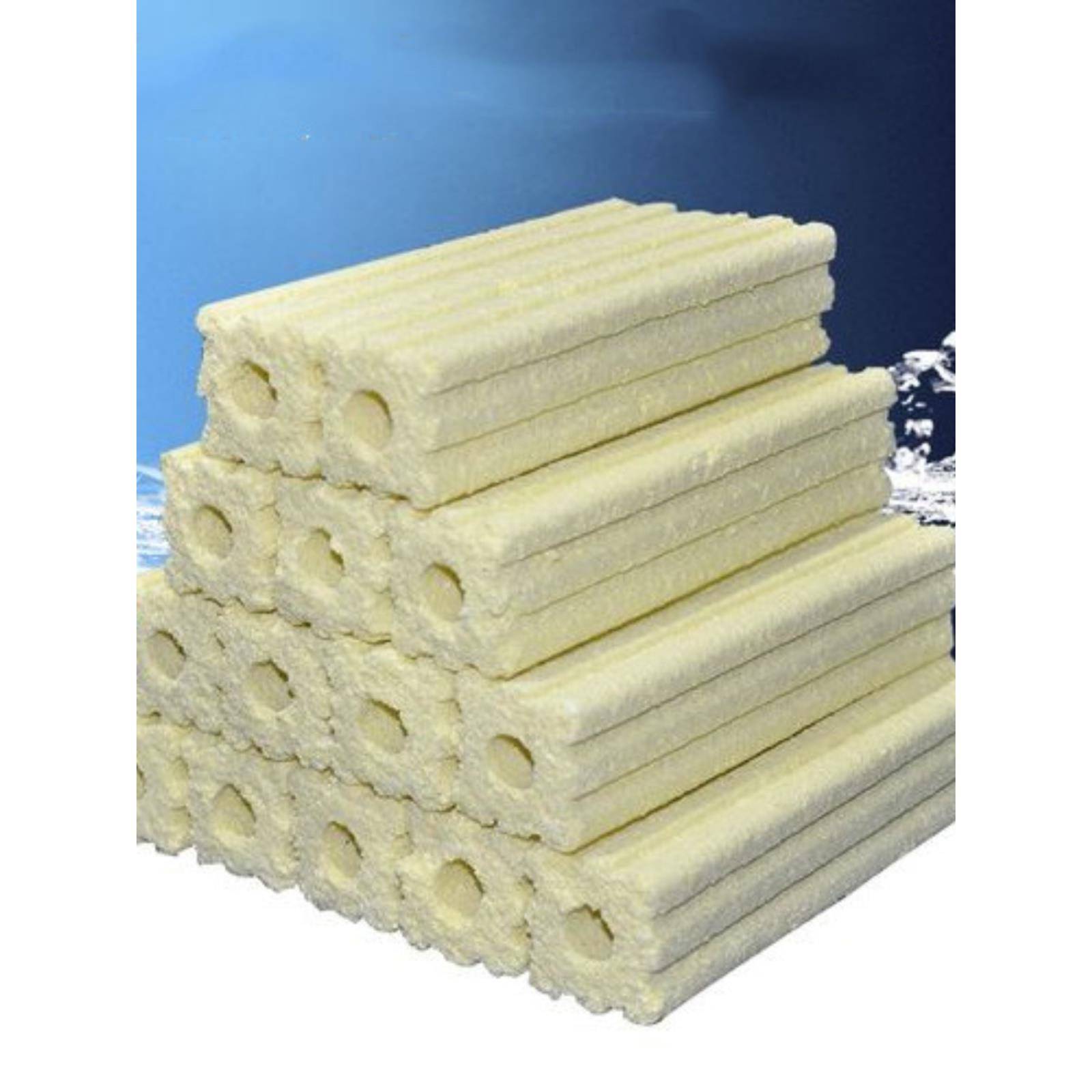 石英细菌屋纳米大号消化过滤材料硝化鱼缸方砖陶瓷环毛刷细菌球