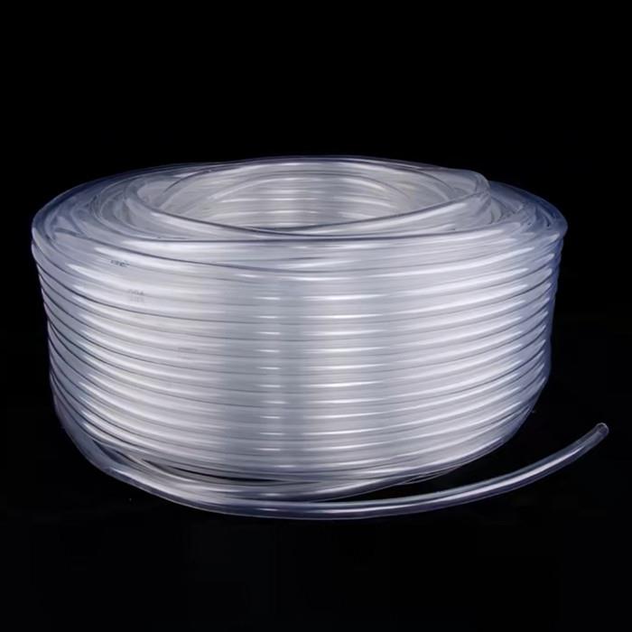 PVC透明软管透明白塑料管牛筋管耐油水管平水管浇花洗车水族软管