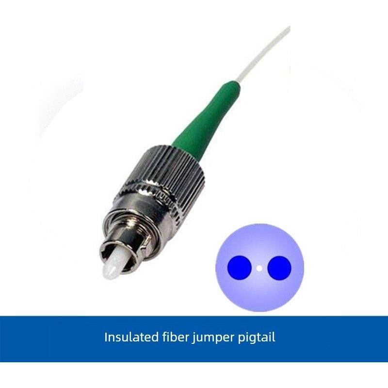 FC保偏光纤跳线尾纤0.9套管fc 熊猫光纤跳线 FC/APC接头 长度可定