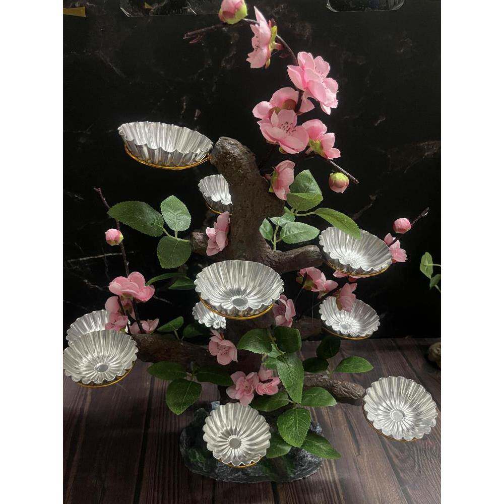 寿桃树摆件12孔18孔酒店礼品囍宴点缀个性创意装饰点心架餐具包邮