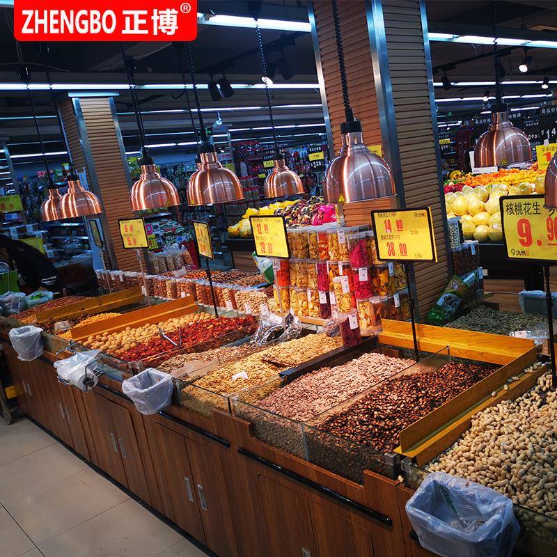 正博超市干货防潮加热食物保温灯自助餐保温升降吊灯食品加热灯