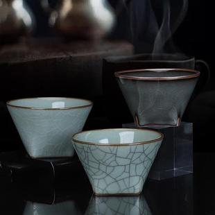 手工茶具品茗杯 亲韵主人杯单杯女青瓷杯专用个人高档茶杯陶瓷男士