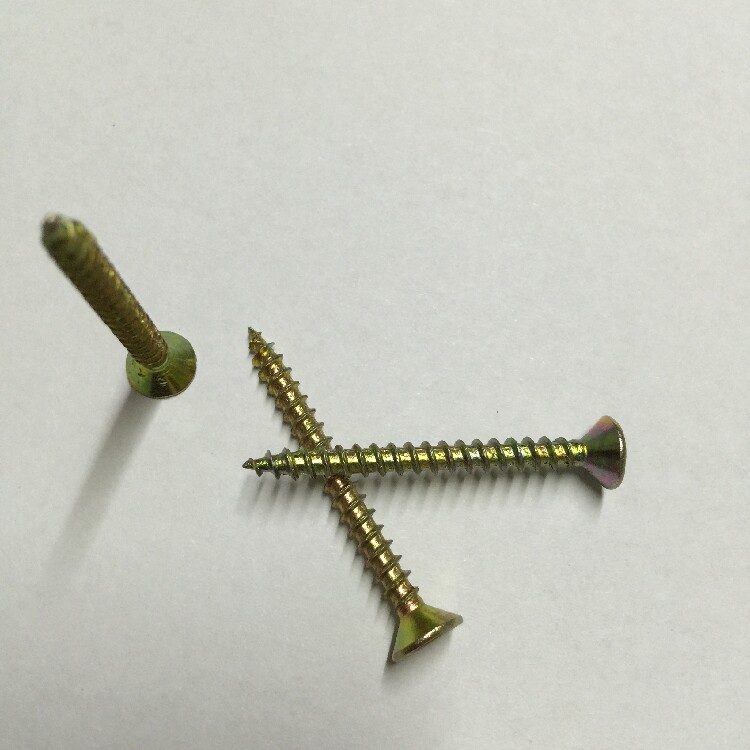 膨胀管专用自攻螺丝平头自攻螺丝螺钉十字沉头4mm5Zmm6mm