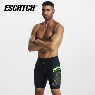 冲速者泳裤e男士防尴尬训练竞速泳裤男款五分温泉裤游泳装备