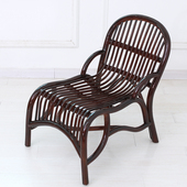 家用藤编休闲沙滩椅躺椅阳台藤椅B三件套简约户外茶桌椅舒适靠背