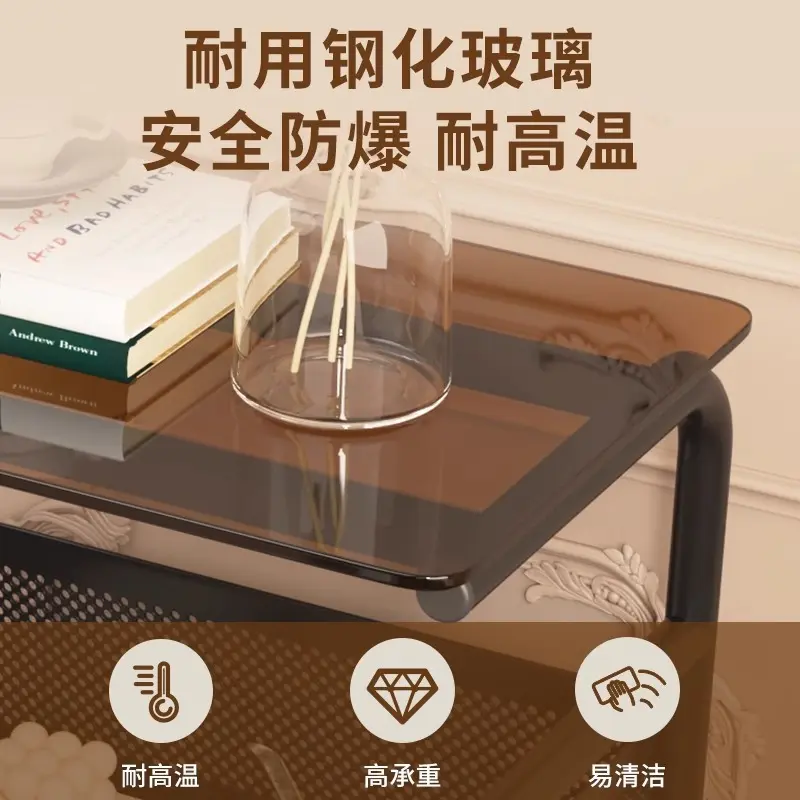 沙发边几家用可移动茶几置物架卧室床头桌子网红小户型侧边柜