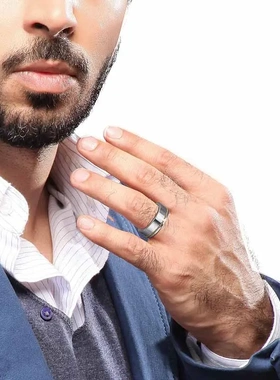 时尚朋克钛钢指环男女款简约个性不锈钢戒指直销爆款配饰