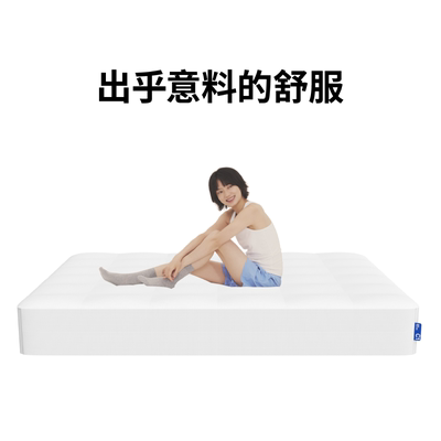 蓝盒子C1记忆棉双层弹簧抗菌床垫