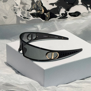 Trident2025新款 M1U未来感发箍墨镜女潮流护目太阳镜防紫外线眼镜